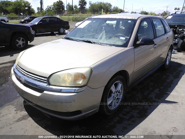 1G1ZT62885F132747 - 2005 CHEVROLET MALIBU MAXX LS BEIGE photo 6