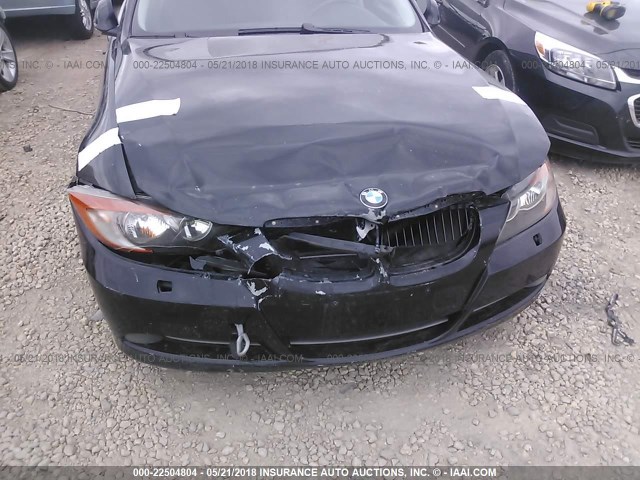 WBAVC73508KX91608 - 2008 BMW 328 XI SULEV BLACK photo 6