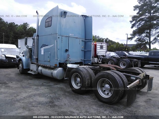 1FUPDSZB3XDA71467 - 1999 FREIGHTLINER CONVENTIONAL FLD120 BLUE photo 3