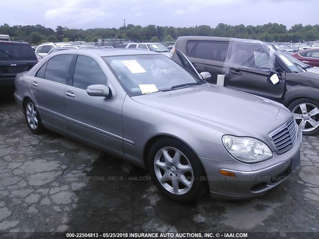 WDBNG83J34A403179 - 2004 MERCEDES-BENZ S 430 4MATIC GRAY photo 1