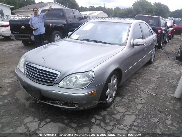 WDBNG83J34A403179 - 2004 MERCEDES-BENZ S 430 4MATIC GRAY photo 6