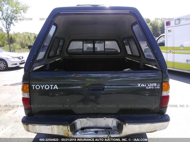 5TEWN72N63Z162782 - 2003 TOYOTA TACOMA XTRACAB GREEN photo 8