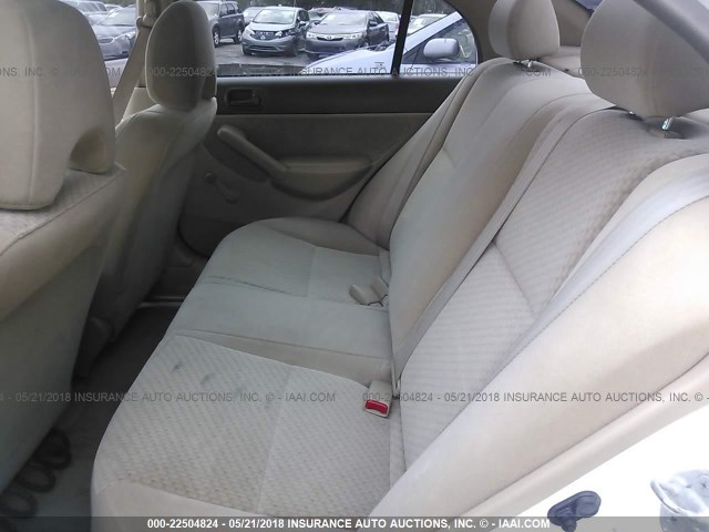 2HGES16315H628404 - 2005 HONDA CIVIC DX VP 白色 照片 8