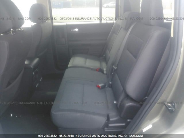 2FMGK5B88EBD33573 - 2014 FORD FLEX SE GOLD photo 8