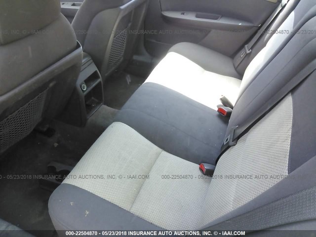 1G1ZH57B88F246512 - 2008 CHEVROLET MALIBU 1LT 金色 照片 8