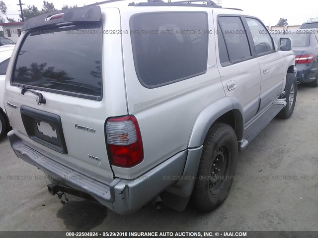 JT3GN87R7X0118841 - 1999 TOYOTA 4RUNNER LIMITED BEIGE photo 4