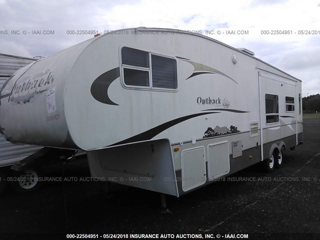 4YDF32F2X7S630089 - 2007 KEYSTONE OUTBACK WHITE photo 2