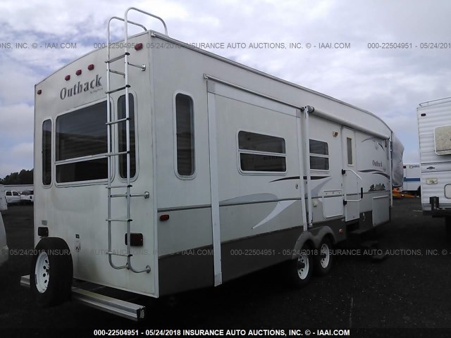 4YDF32F2X7S630089 - 2007 KEYSTONE OUTBACK WHITE photo 4