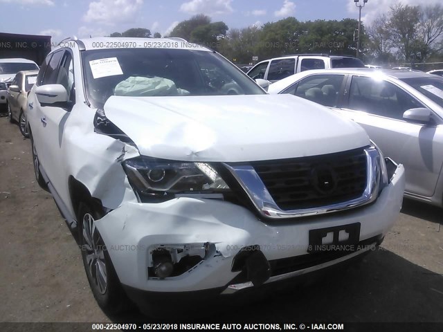 5N1DR2MM4HC604513 - 2017 NISSAN PATHFINDER S/SV/SL/PLATINUM 白色 照片 6