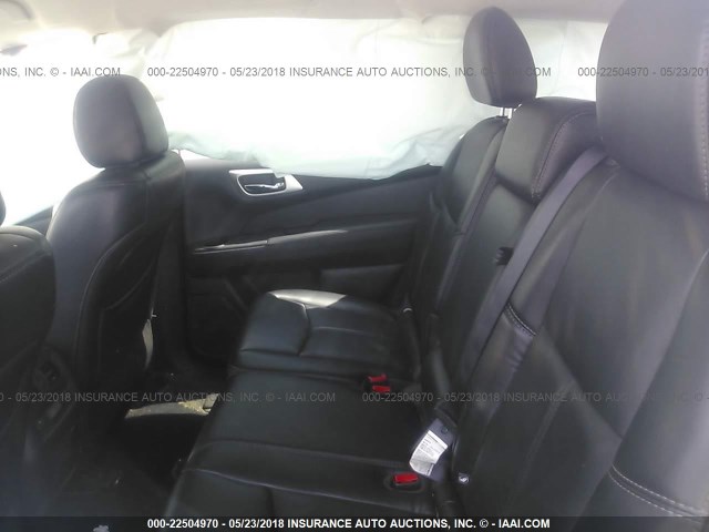 5N1DR2MM4HC604513 - 2017 NISSAN PATHFINDER S/SV/SL/PLATINUM 白色 照片 8