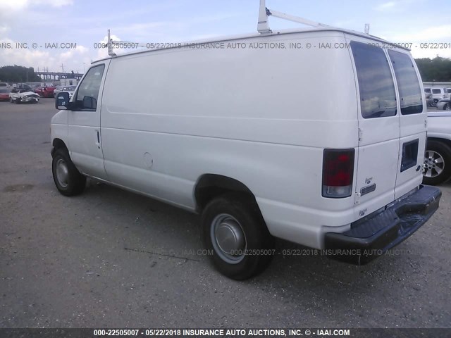 1FTSE34LX6HA12067 - 2006 FORD ECONOLINE E350 SUPER DUTY VAN WHITE photo 3