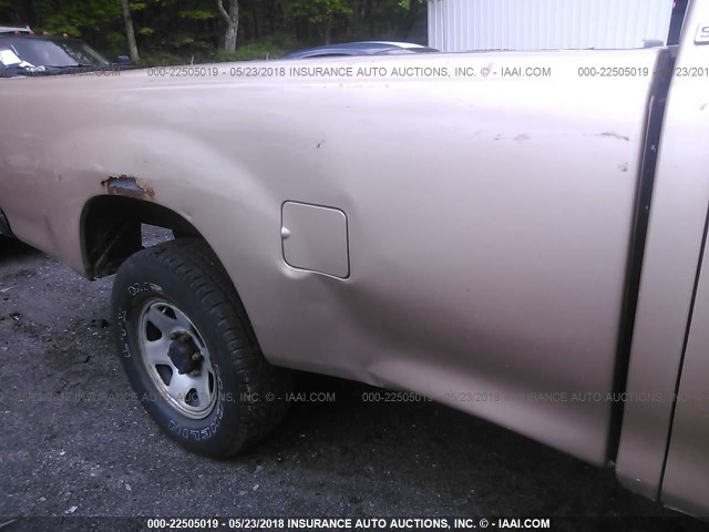 JT4VD20C0P0008402 - 1993 TOYOTA T100 SR5 GOLD photo 6