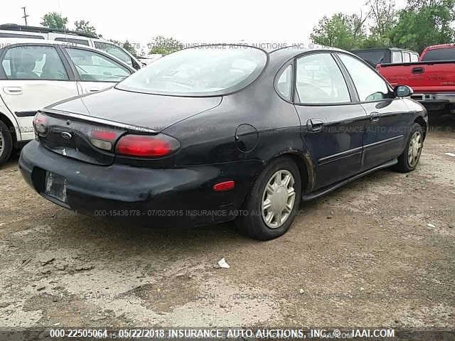 1FAFP52U4WG200534 - 1998 FORD TAURUS LX/SE Dark Blue photo 4