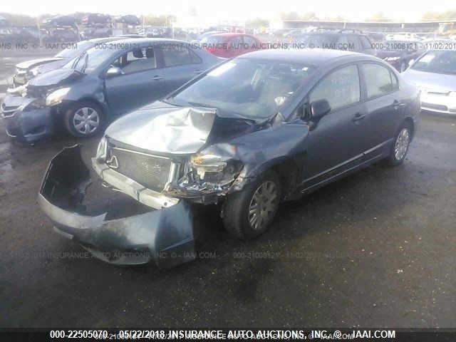 19XFA1F34BE042065 - 2011 HONDA CIVIC VP GRAY photo 2