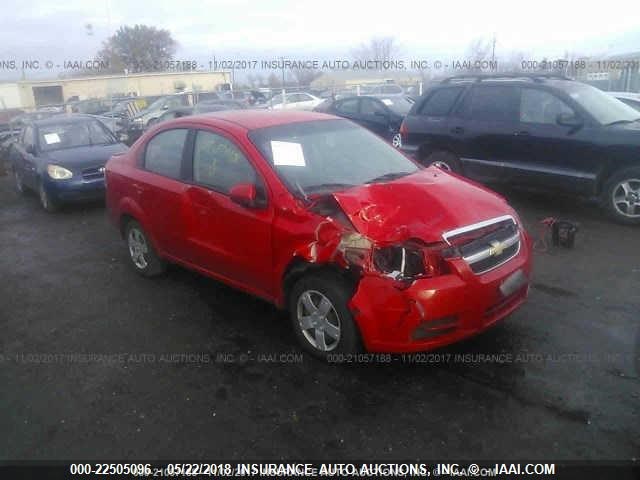 KL1TD5DE8BB151493 - 2011 CHEVROLET AVEO LS/LT 红色 照片 1