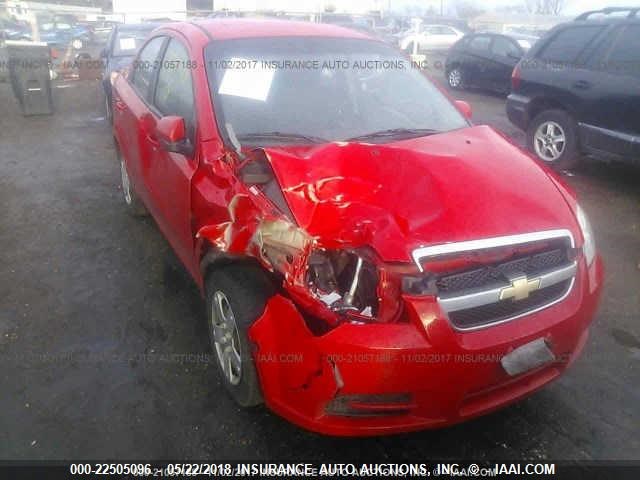 KL1TD5DE8BB151493 - 2011 CHEVROLET AVEO LS/LT 红色 照片 6