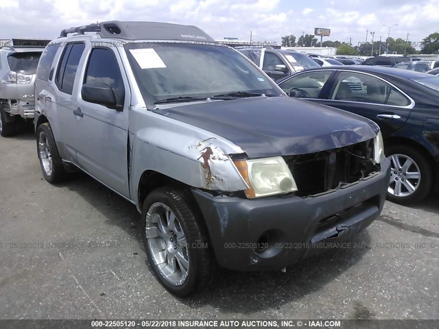 5N1AN08U26C508700 - 2006 NISSAN XTERRA OFF ROAD/S/SE SILVER photo 1