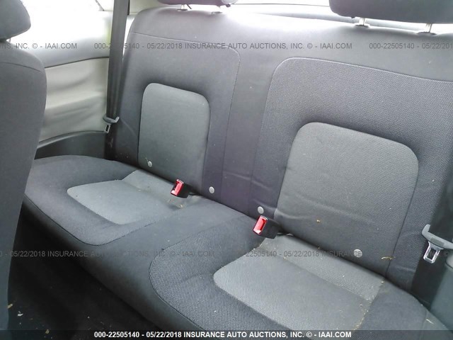 3VWBK21C73M432834 - 2003 VOLKSWAGEN NEW BEETLE GL 银色 照片 8