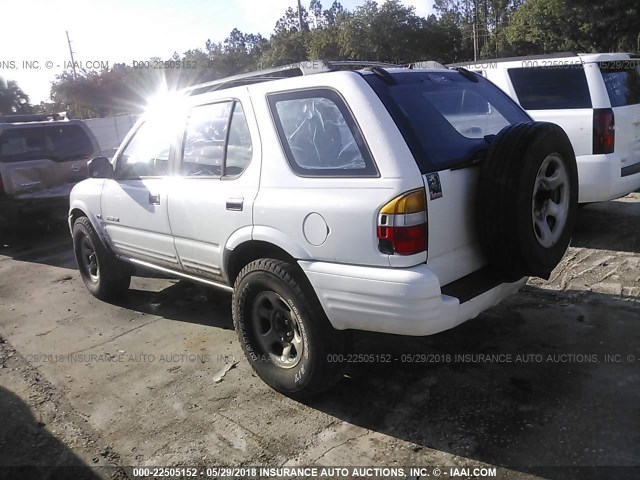 4S6CK58W5Y4418154 - 2000 HONDA PASSPORT EX/LX 白色 照片 3