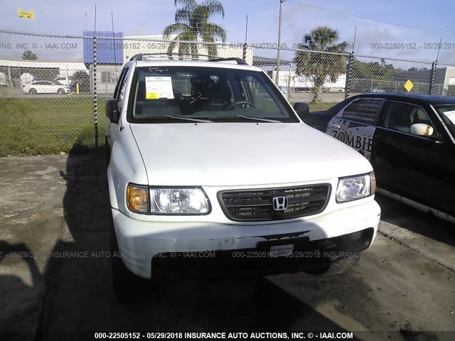 4S6CK58W5Y4418154 - 2000 HONDA PASSPORT EX/LX 白色 照片 6