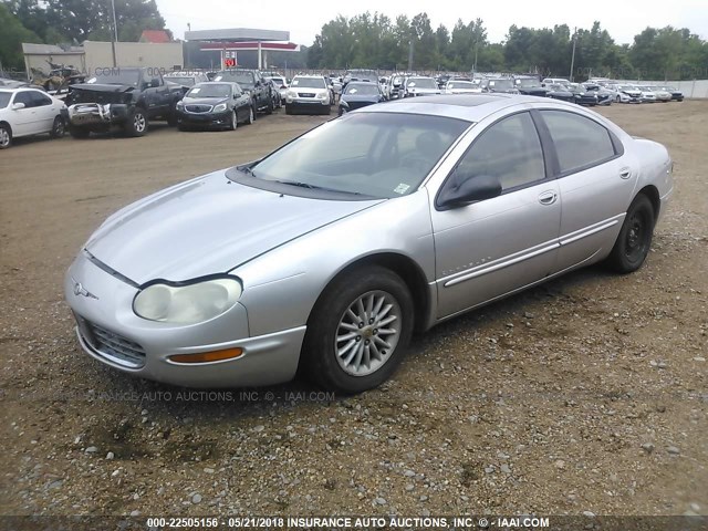 2C3HD36JXYH160522 - 2000 CHRYSLER CONCORDE LXI GRAY photo 2