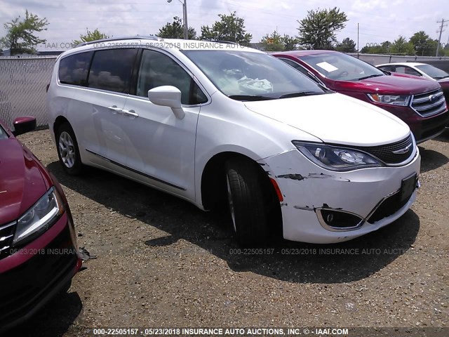2C4RC1BG3JR204023 - 2018 CHRYSLER PACIFICA TOURING L Սպիտակ լուսանկար 1