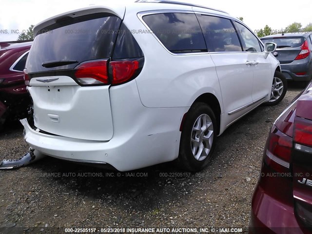 2C4RC1BG3JR204023 - 2018 CHRYSLER PACIFICA TOURING L Սպիտակ լուսանկար 4