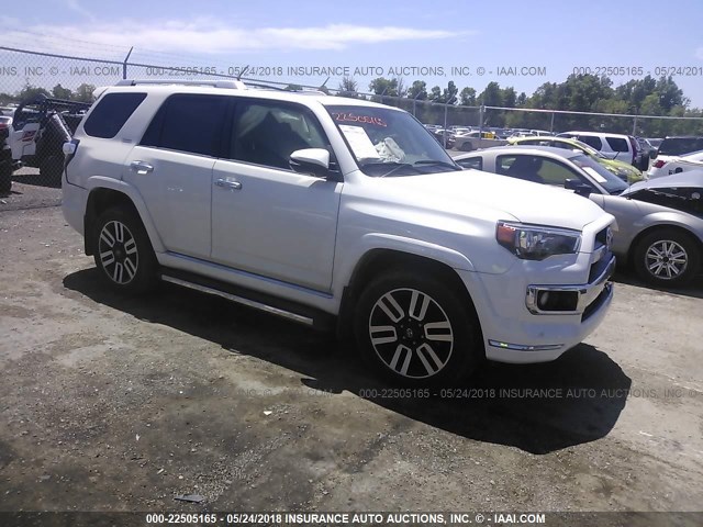 JTEBU5JR0G5347876 - 2016 TOYOTA 4RUNNER SR5 PREM/LTDL/TRAIL/TRD 白色 照片 1