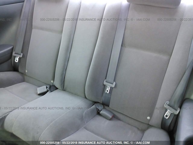 4T1CE38P36U751060 - 2006 TOYOTA CAMRY SOLARA SE/SLE წითელი ფოტო 8