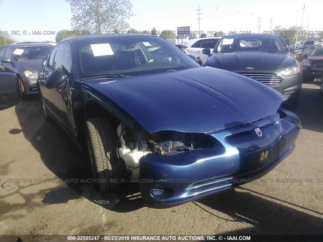 2G1WW12E259390080 - 2005 CHEVROLET MONTE CARLO LS 蓝色 照片 1