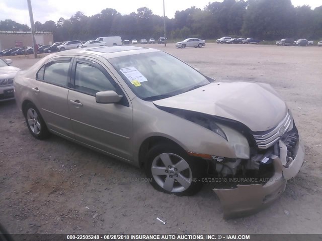 3FAHP07ZX7R214349 - 2007 FORD FUSION SE Ոսկեգույն լուսանկար 1