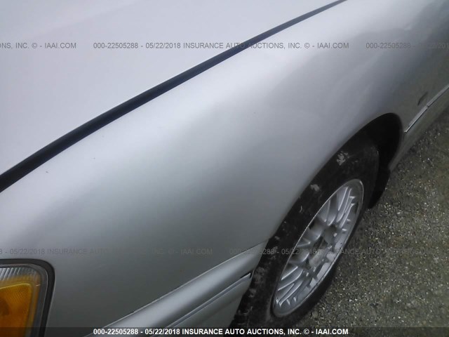 4T1BF18B5XU345459 - 1999 TOYOTA AVALON XL/XLS SILVER photo 6