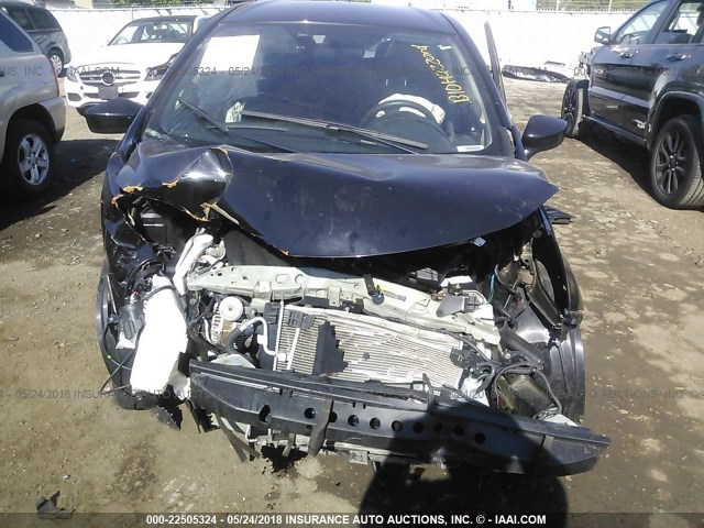 3N1CE2CP4GL397506 - 2016 NISSAN VERSA NOTE S/S PLUS/SV/SL/SR BLACK photo 6