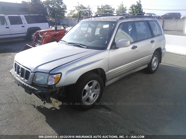 JF1SF65681H723613 - 2001 SUBARU FORESTER S 银色 照片 2