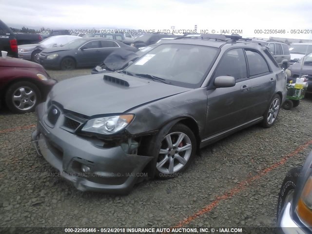 JF1GG79666G805212 - 2006 SUBARU IMPREZA WRX SPORT/LIMITED GRAY photo 2