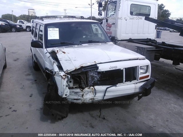 1J4FT68S0XL533754 - 1999 JEEP CHEROKEE SPORT/CLASSIC თეთრი ფოტო 6