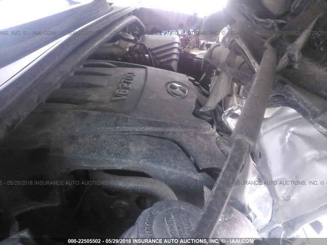 KM8JN72D35U131367 - 2005 HYUNDAI TUCSON GLS/LX SILVER photo 10