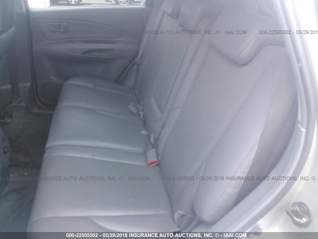 KM8JN72D35U131367 - 2005 HYUNDAI TUCSON GLS/LX SILVER photo 8