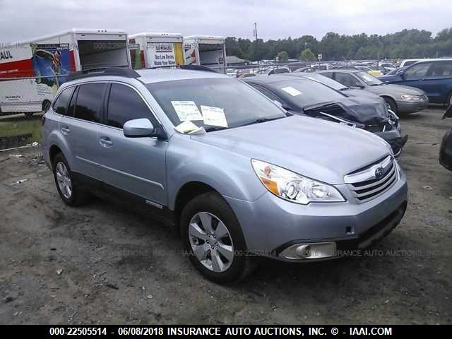 4S4BRBCC9C3216525 - 2012 SUBARU OUTBACK 2.5I PREMIUM GRAY photo 1