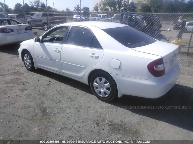 4T1BE32K64U367697 - 2004 TOYOTA CAMRY LE/XLE/SE 白色 照片 3