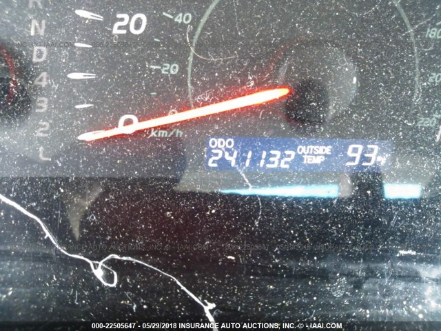 4T1BE46K28U240614 - 2008 TOYOTA CAMRY CE/LE/XLE/SE RED photo 7