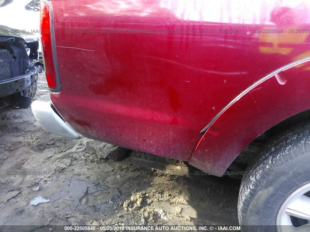 1N6DD26S62C313174 - 2002 NISSAN FRONTIER KING CAB XE RED photo 6