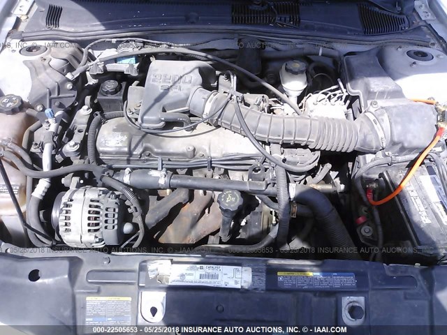 1G1JC524127484899 - 2002 CHEVROLET CAVALIER CNG GRAY photo 10