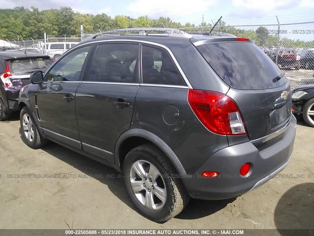 3GNAL2EK8DS579052 - 2013 CHEVROLET CAPTIVA LS 灰色 照片 3