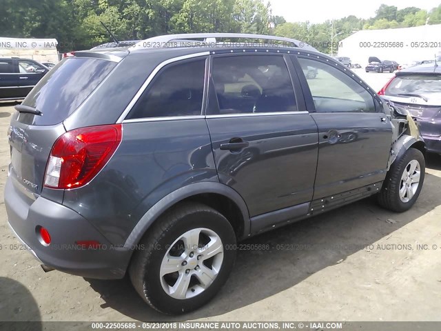 3GNAL2EK8DS579052 - 2013 CHEVROLET CAPTIVA LS 灰色 照片 4