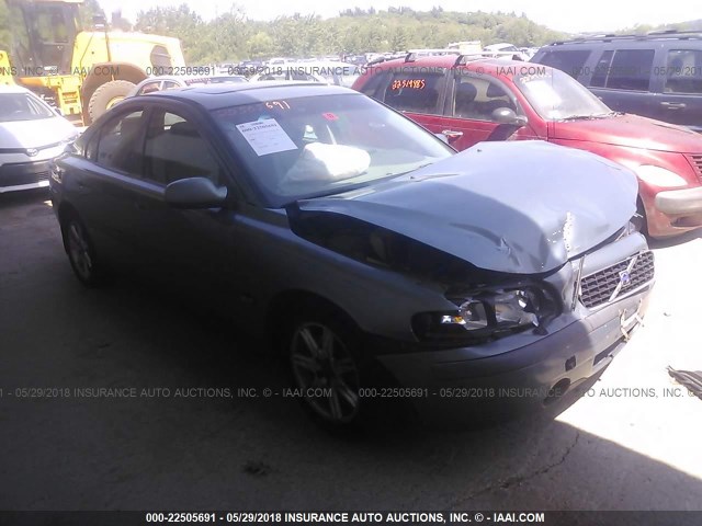 YV1RS58D212008882 - 2001 VOLVO S60 2.4T GRAY photo 1