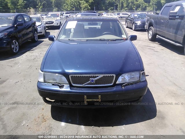 YV1LS55A0X2614142 - 1999 VOLVO S70 BLUE photo 6