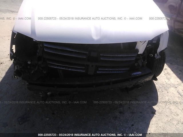 1D8HN44H98B145860 - 2008 DODGE GRAND CARAVAN SE WHITE photo 6