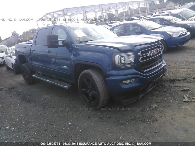 3GTU2MEC4HG284620 - 2017 GMC SIERRA K1500 SLE BLUE photo 1