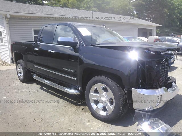 1GCVKSEC8HZ142828 - 2017 CHEVROLET SILVERADO K1500 LTZ BLACK photo 1